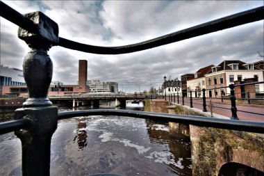 Amersfoort limanının geniş açılı görüntüsü