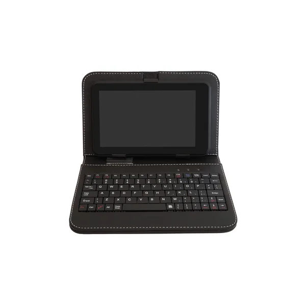 Tablet PC with keyboard in safekeeping. — Stock Photo, Image