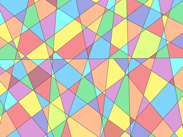 Renkli arkaplan ve farklı boyutlarda geometrik şekiller. Paketleme ya da hediye kağıdı tasarımı.