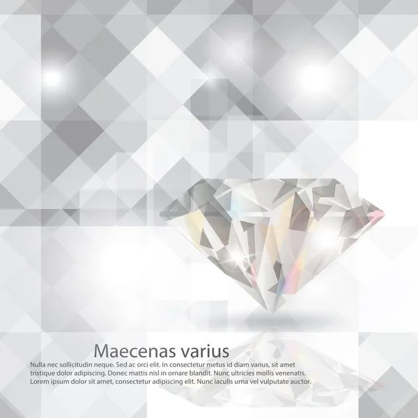 Diamant Contexte — Image vectorielle