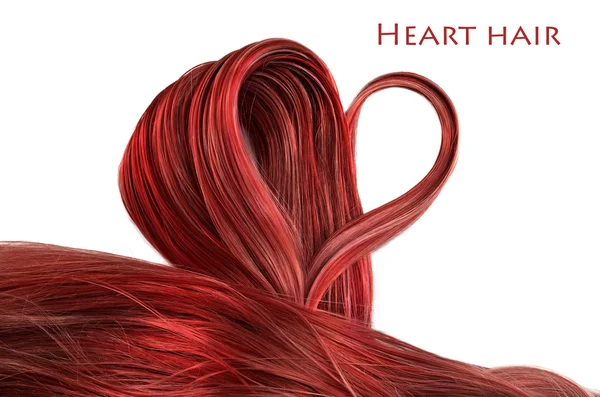 Heart hair — Stock Photo, Image