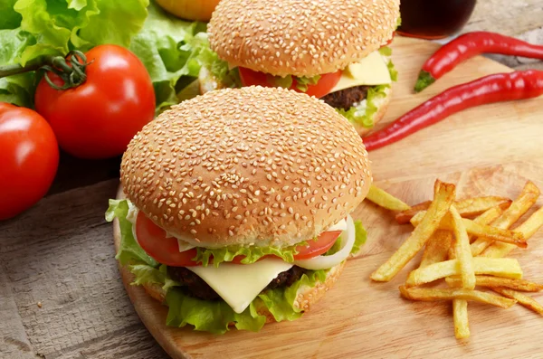 Hamburguesas — Foto de Stock