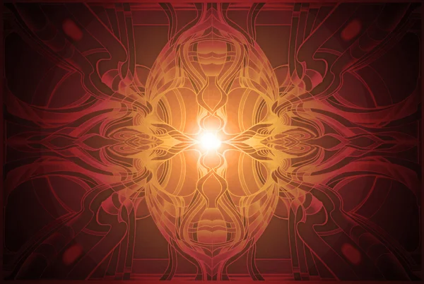 soyut kırmızı-kahverengi süsleme, modern tarzı desen