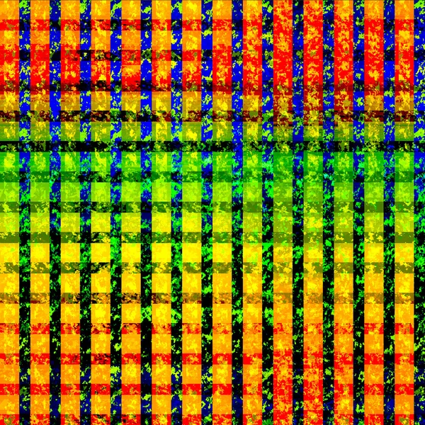 Modello astratto senza cuciture con strisce colorate luminose — Foto Stock