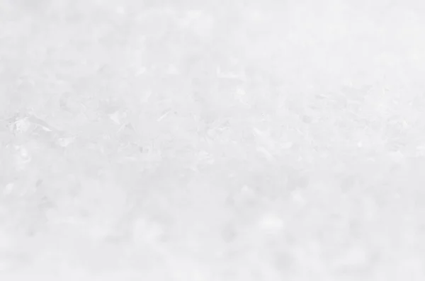 Weihnachten Weiß Frostig Glänzend Helle Schneeflocken Mit Unscharfem Band Oberfläche — Stockfoto