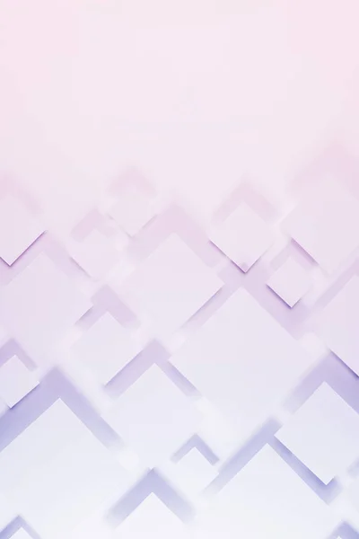 Colori Teneri Futuristici Pastello Chiaro Molto Peri Motivo Geometrico Rosa — Foto Stock