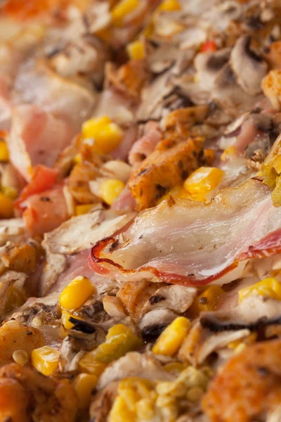 lezzetli pizza taze yakın çekim
