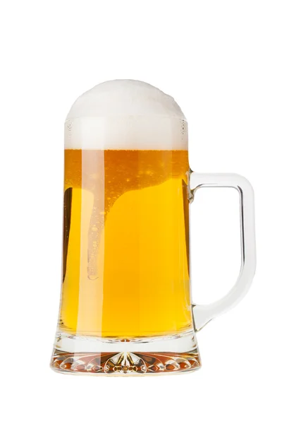 Yarım litre bira.