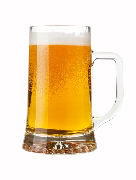 Yarım litre bira.