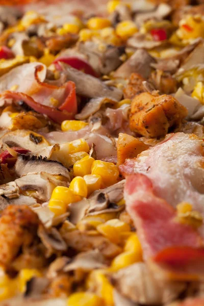 lezzetli pizza taze yakın çekim