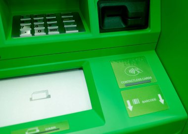 NFC ile ATM Saha İletişimi Ulaşılmaz para çekilmesi terminalden
