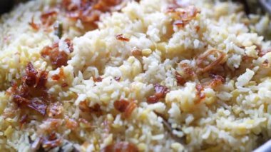  Masada koyun eti biryani yemeği..