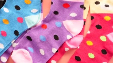 Masada çok renkli çocuk çorapları 