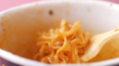 Hazır karalamalar yemek. Kapatın. 