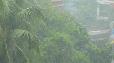 Bangladeş 'in dhaka şehrindeki eski konut binaları