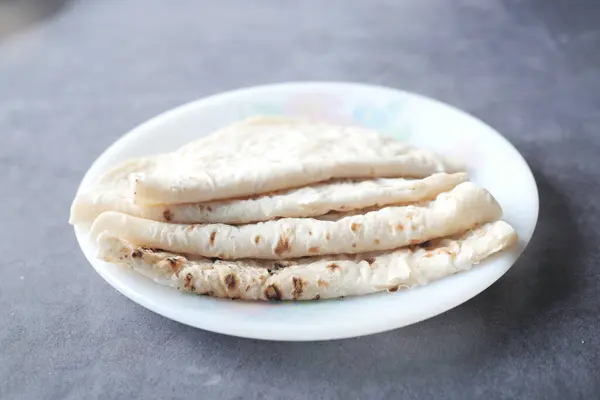 Roti Chapati Casero Mesa —  Fotos de Stock