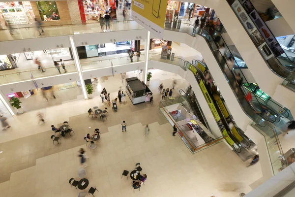 Singapore Marina Bay June 2022 Interior Plaza Singapore Shopping Mall — Photo