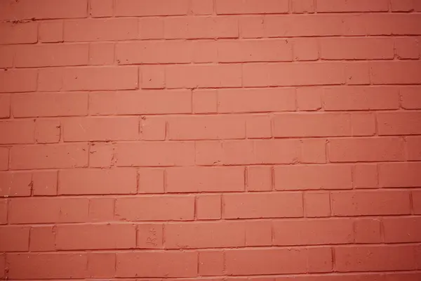 Detail Show Red Color Brick Wall — 스톡 사진