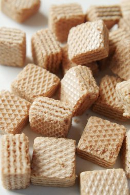 Çikolatalı gofretten başka detay yok,