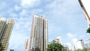 Singapore dawson 22 june 2022, low angle view of SkyVille at Dawson .