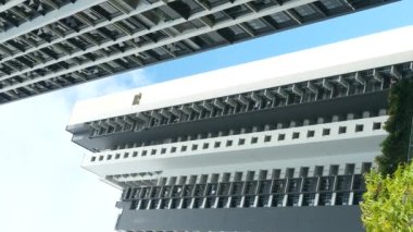 Singapore dawson 22 june 2022, low angle view of SkyVille at Dawson .