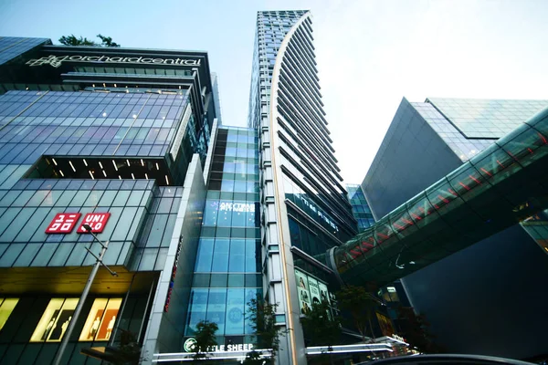 Singapore June 2022 Orchard Central Sing Shopping Mall — 스톡 사진