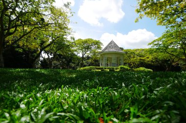 Singapore 11 june 2022. Singapore Botanic Gardens Band stand landmark .