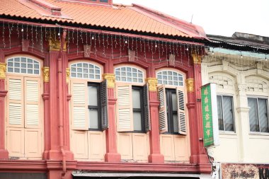 Singapur Çin kasabası 1 Haziran 2022 Çin Mahallesi Çin binaları, restoranları.