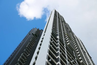 Singapore dawson 22 june 2022, low angle view of SkyVille at Dawson .