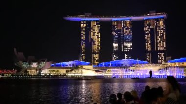 Singapur Marina Körfezi Gece Kumları