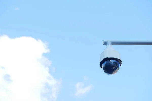 Cámara Seguridad Cctv Funcionando Aire Libre — Foto de Stock