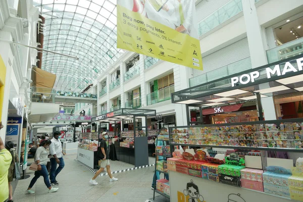 Singapore Bugis Street June 2022 Street View Bugis Retail Mall — 图库照片