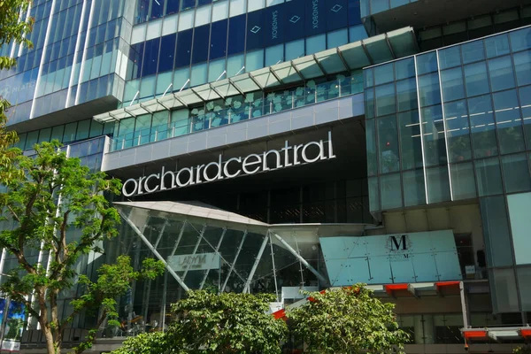 Singapore June 2022 Orchard Central Sing Shopping Mall — Stock Fotó