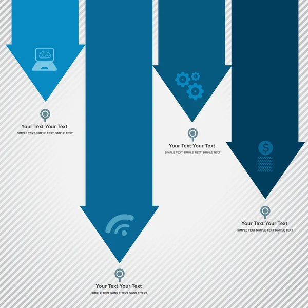 Conjunto infográfico —  Vetores de Stock