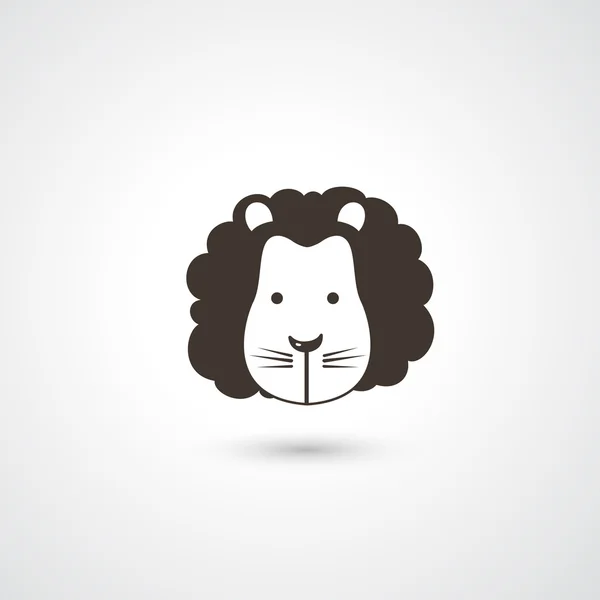 Tête de lion — Image vectorielle