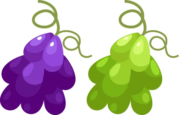 Illustration Grape — Stock Vector