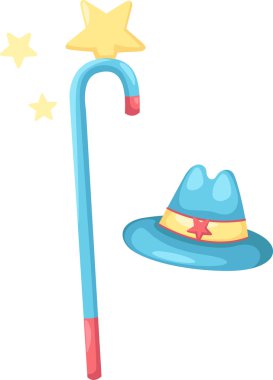 Magic hat clipart