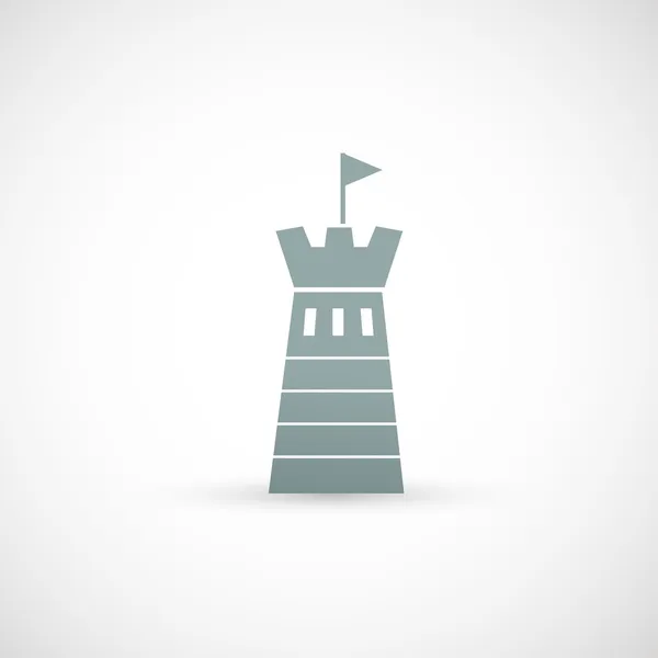 Vuurtoren pictogram — Stockvector