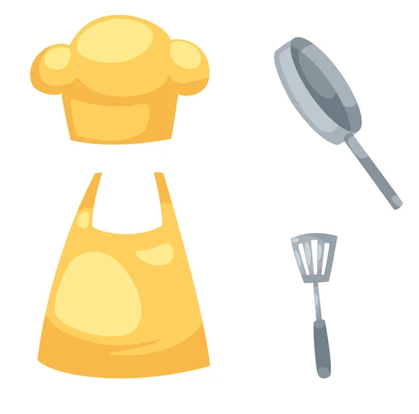 Set de bucătărie — Vector de stoc