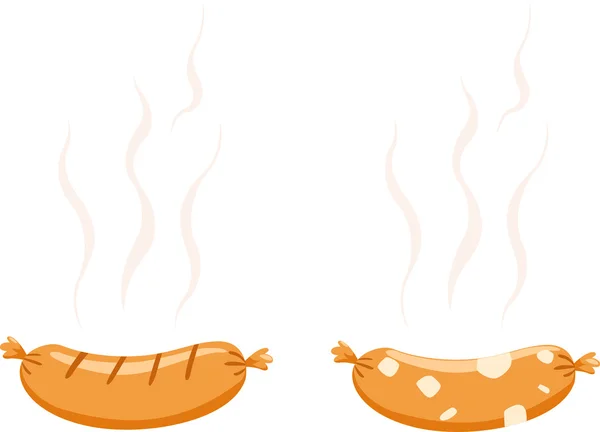 Hotdogs — Stockvector