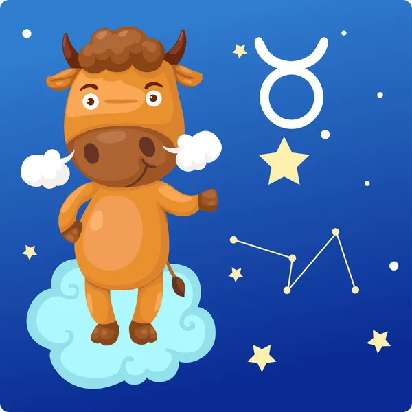 Taurus illustratie — Stockvector