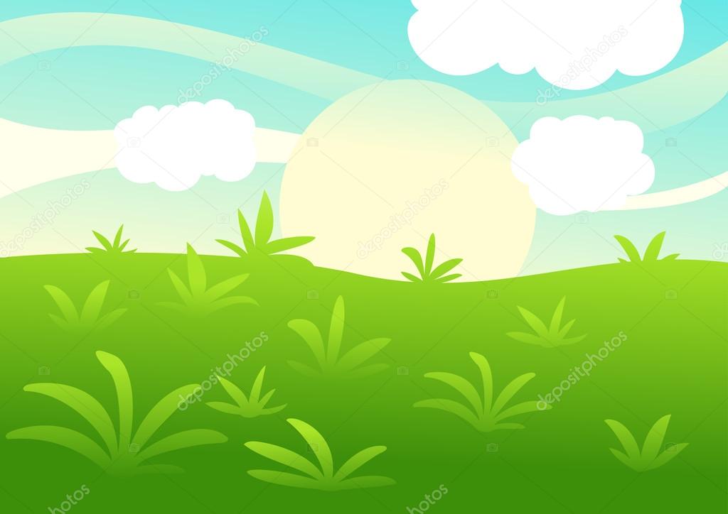Green Landscape background