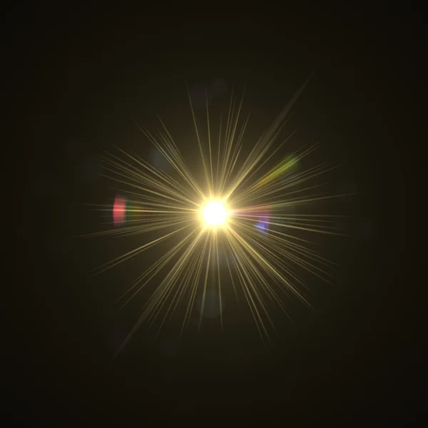 Abstract lighting flare — Stock Photo, Image