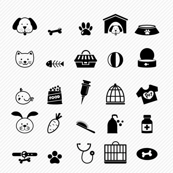 Dog icons — Stock Vector