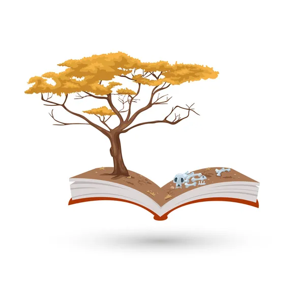 The tree book — Stock Vector