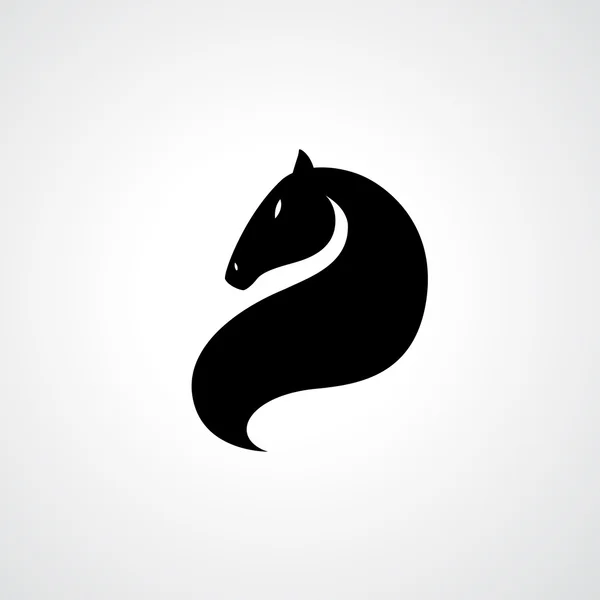 Icône cheval — Image vectorielle