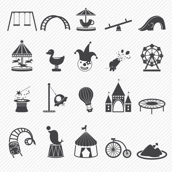 Amusement Park icons
