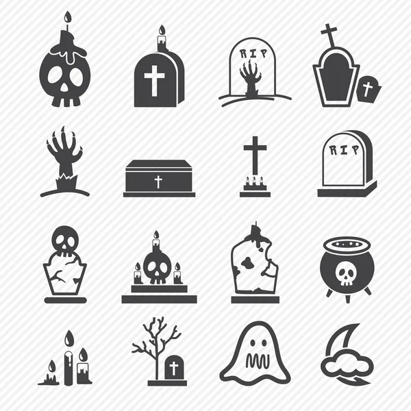 Rip icons — Stock Vector