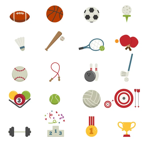 Sports Icons — Stock Vector