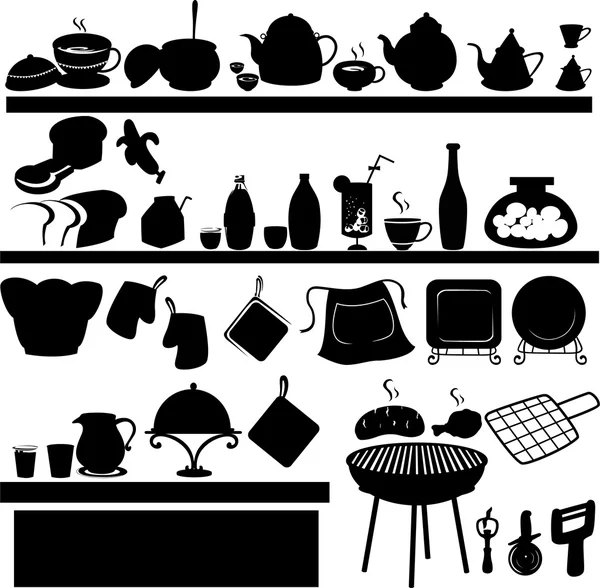 Kitchen tools — Stock Illustration Kitchen tools Stock Illustration